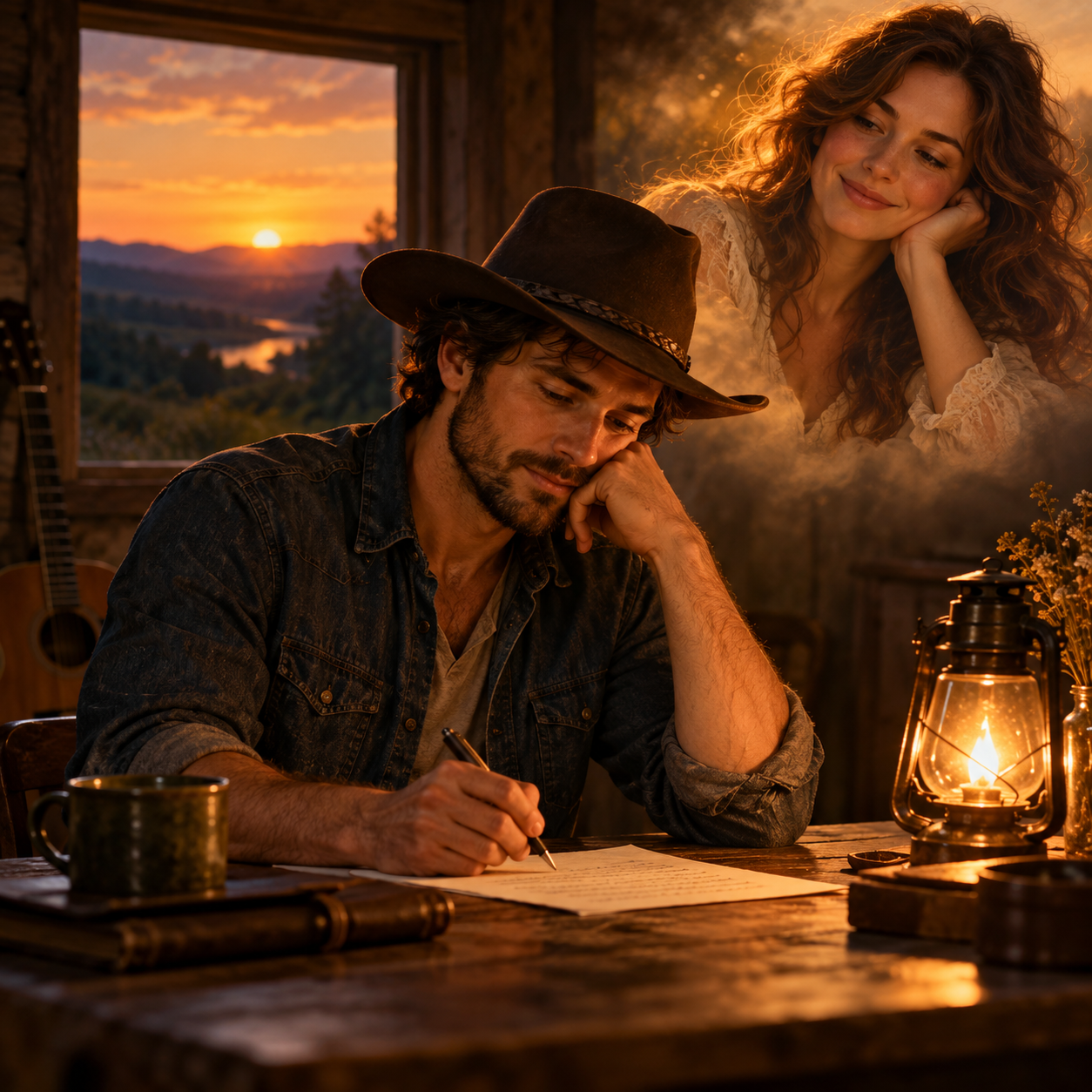A thoughtful man writes a heartfelt letter to the adult woman of his dreams.